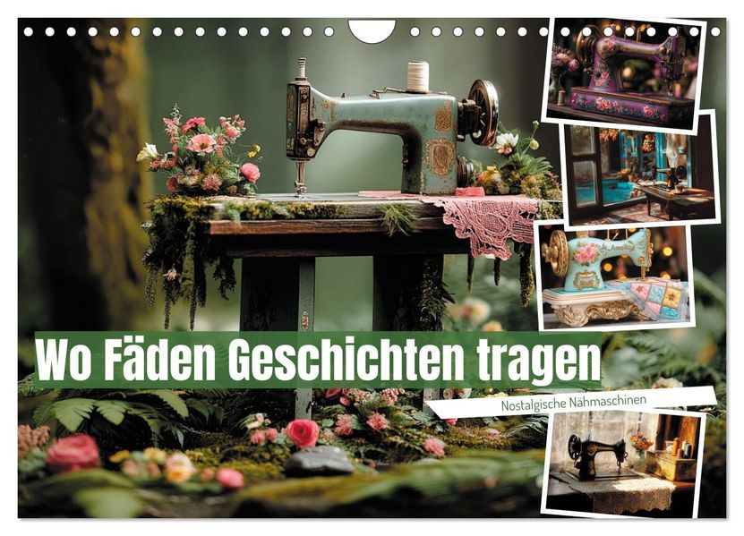 Wo Fäden Geschichten tragen (Wandkalender 2027 DIN A4 quer) CALVENDO Monatskalender