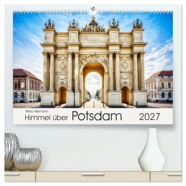 Himmel über Potsdam (hochwertiger Premium Wandkalender 2027 DIN A2 quer) Kunstdruck in Hochglanz