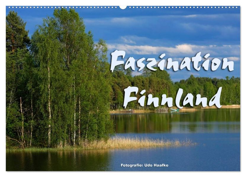 Faszination Finnland (Wandkalender 2027 DIN A2 quer) CALVENDO Monatskalender