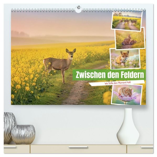 Zwischen den Feldern (hochwertiger Premium Wandkalender 2027 DIN A2 quer) Kunstdruck in Hochglanz