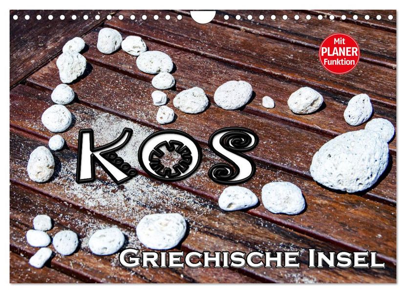 Griechische Insel Kos (Wandkalender 2027 DIN A4 quer) CALVENDO Monatskalender