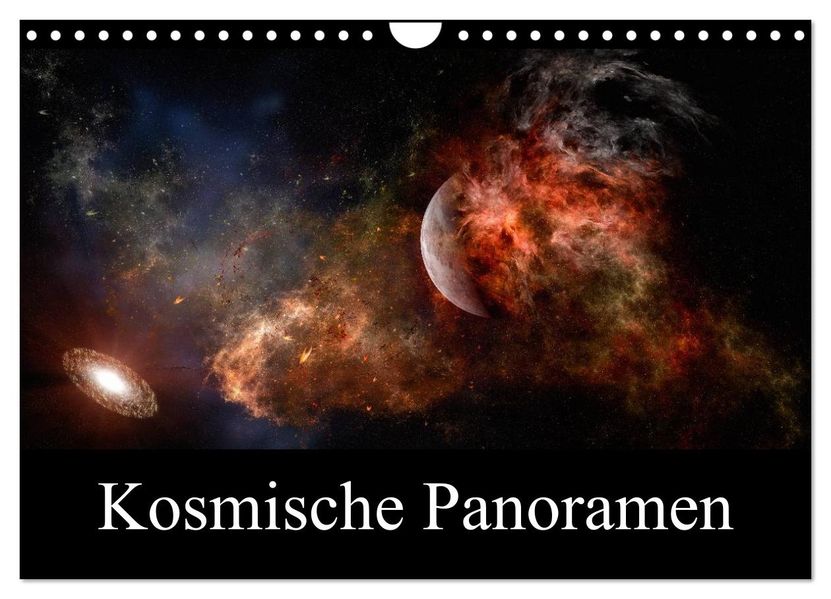 Kosmische Panoramen (Wandkalender 2027 DIN A4 quer) CALVENDO Monatskalender