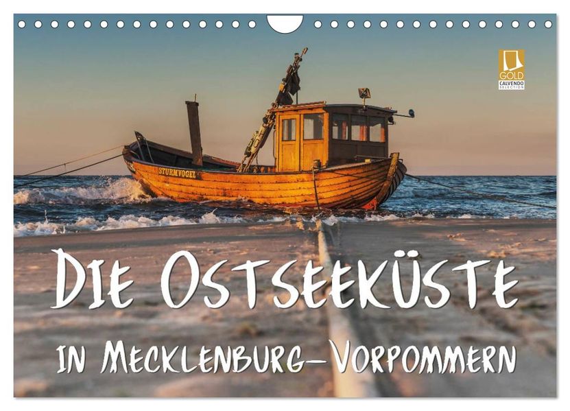 Die Ostseeküste in Mecklenburg-Vorpommern (Wandkalender 2027 DIN A4 quer) CALVENDO Monatskalender