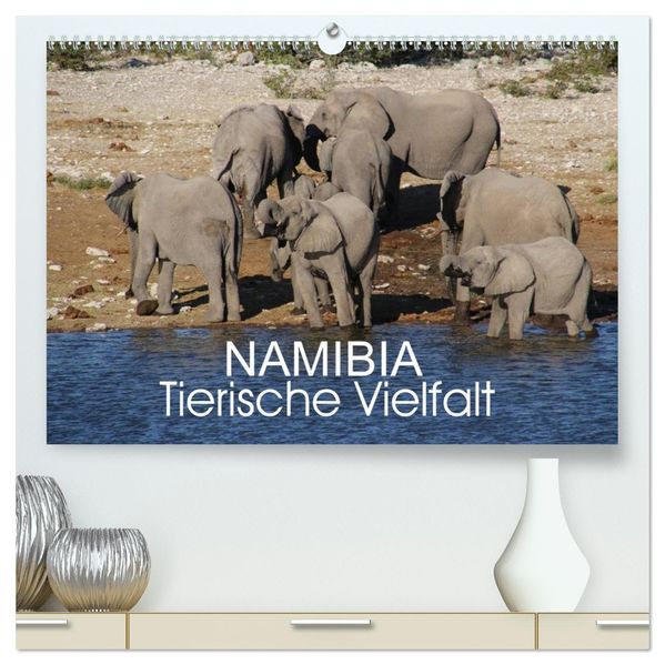 Namibia - Tierische Vielfalt (hochwertiger Premium Wandkalender 2027 DIN A2 quer) Kunstdruck in Hochglanz