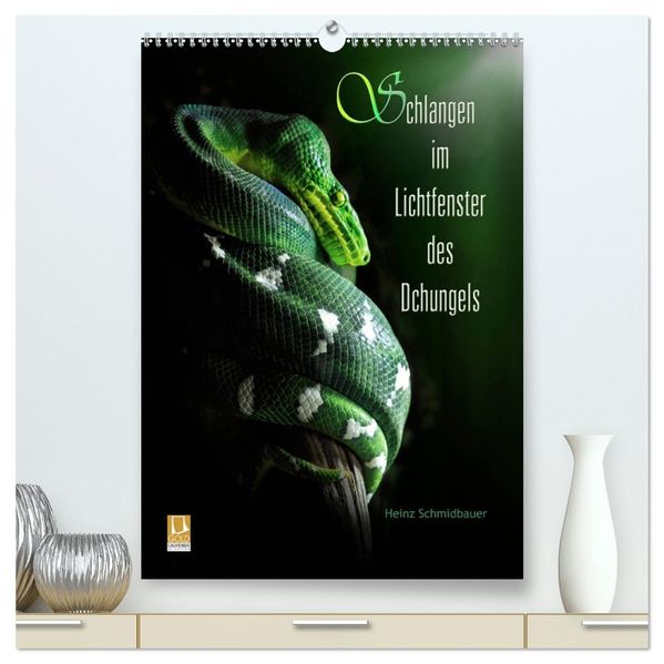Schlangen im Lichtfenster des Dschungels (hochwertiger Premium Wandkalender 2027 DIN A2 hoch) Kunstdruck in Hochglanz