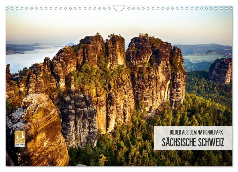 Bilder aus dem Nationalpark Sächsische Schweiz (Wandkalender 2027 DIN A3 quer) CALVENDO Monatskalender