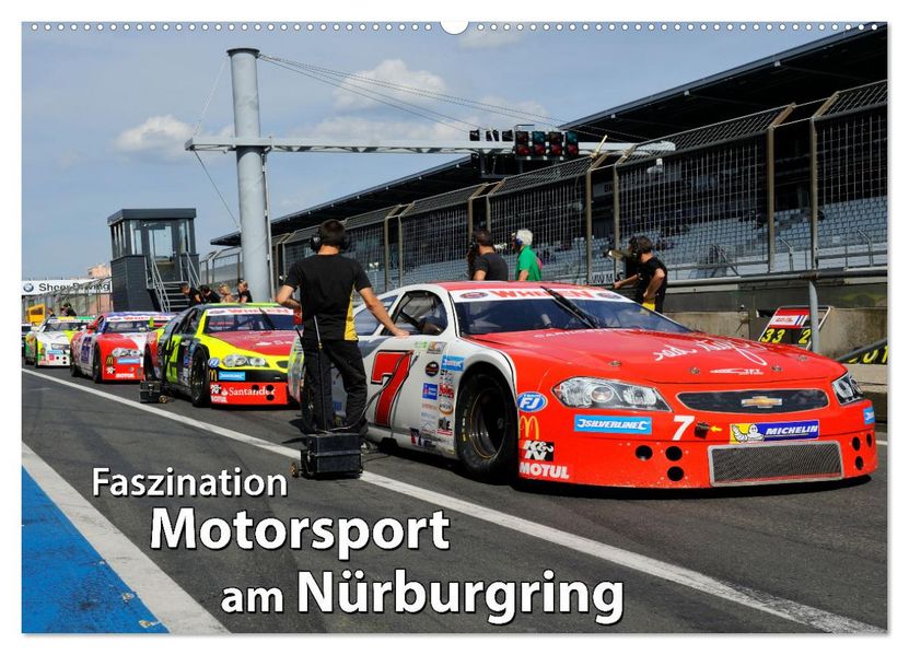 Faszination Motorsport am Nürburgring (Wandkalender 2027 DIN A2 quer) CALVENDO Monatskalender