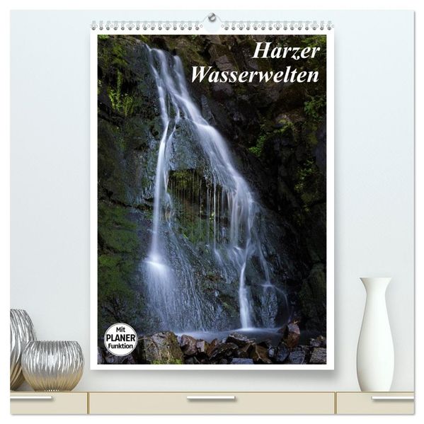Harzer Wasserwelten (hochwertiger Premium Wandkalender 2027 DIN A2 hoch) Kunstdruck in Hochglanz