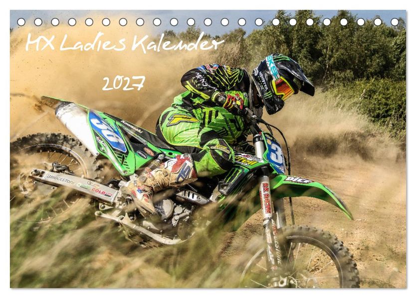 MX Ladies Kalender 2027 (Tischkalender 2027 DIN A5 quer) CALVENDO Monatskalender