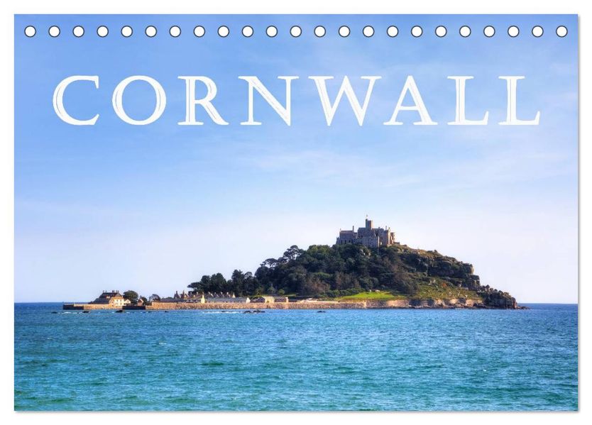 Cornwall (Tischkalender 2027 DIN A5 quer) CALVENDO Monatskalender