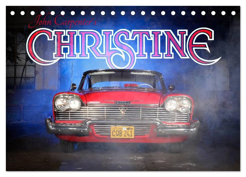 John Carpenters Christine (Tischkalender 2027 DIN A5 quer) CALVENDO Monatskalender