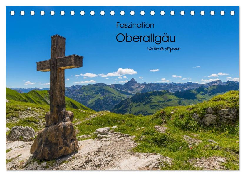 Faszination Oberallgäu (Tischkalender 2027 DIN A5 quer) CALVENDO Monatskalender