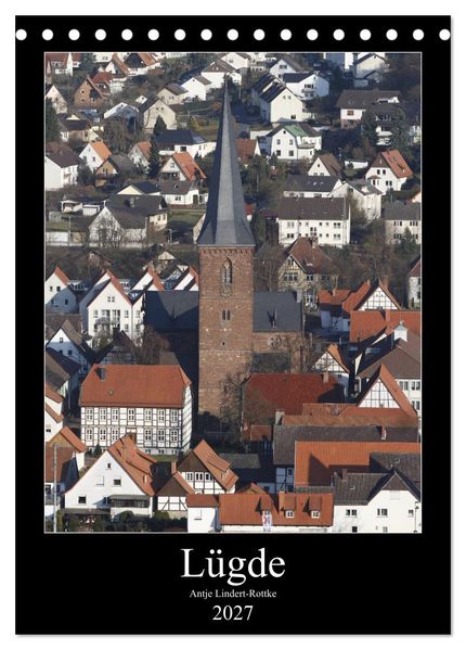 Lügde (Tischkalender 2027 DIN A5 hoch) CALVENDO Monatskalender