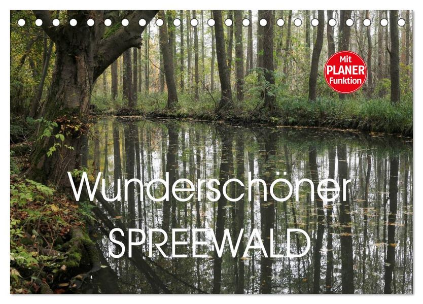 Wunderschöner Spreewald (Tischkalender 2027 DIN A5 quer) CALVENDO Monatskalender