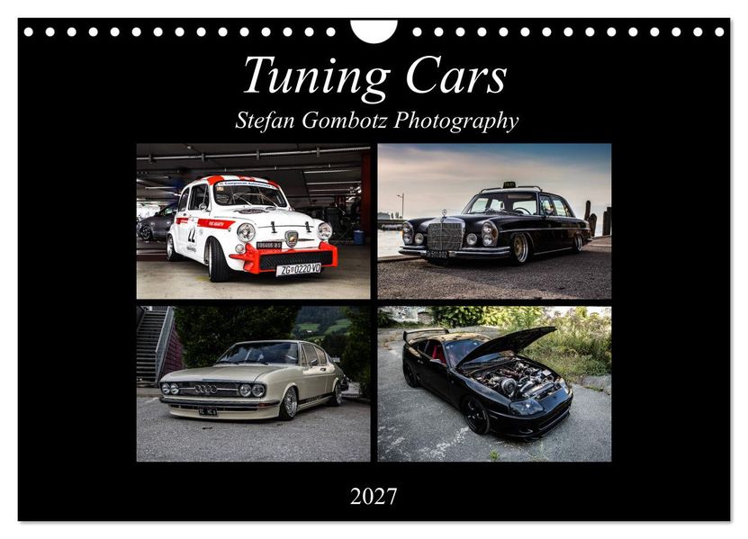Tuning Cars (Wandkalender 2027 DIN A4 quer) CALVENDO Monatskalender