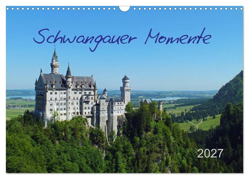 Schwangauer Momente (Wandkalender 2027 DIN A3 quer) CALVENDO Monatskalender