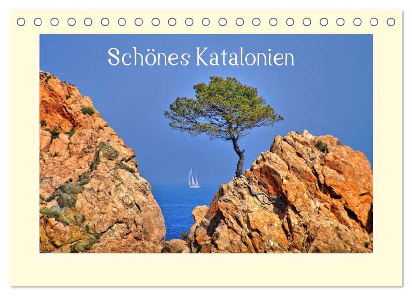 Schönes Katalonien (Tischkalender 2027 DIN A5 quer) CALVENDO Monatskalender