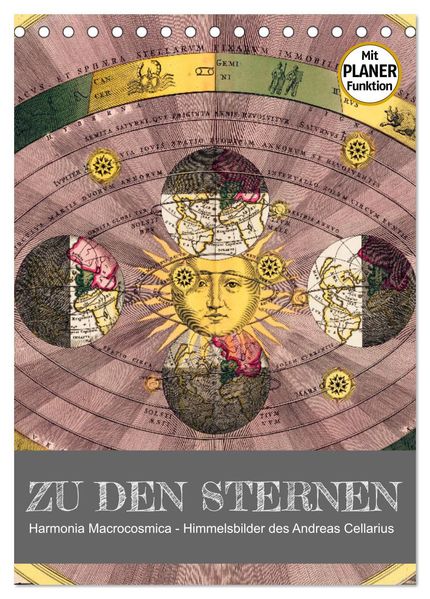 Zu den Sternen - mit Planerfunktion (Tischkalender 2027 DIN A5 hoch) CALVENDO Monatskalender
