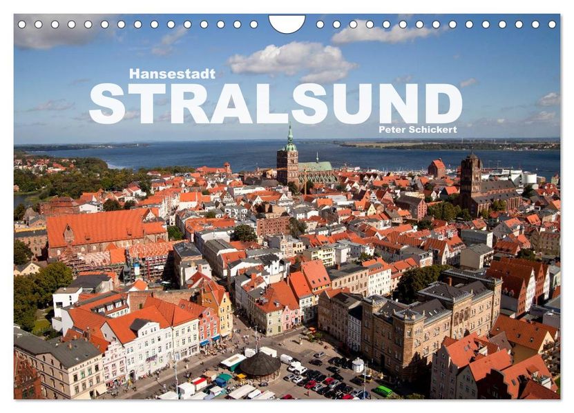 Hansestadt Stralsund (Wandkalender 2027 DIN A4 quer) CALVENDO Monatskalender