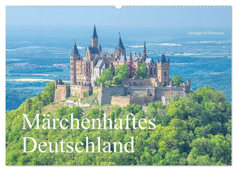Märchenhaftes Deutschland (Wandkalender 2027 DIN A2 quer) CALVENDO Monatskalender