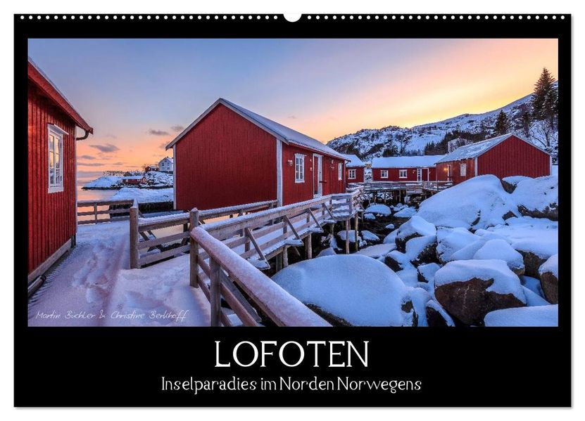 LOFOTEN - Inselparadies im Norden Norwegens (Wandkalender 2027 DIN A2 quer) CALVENDO Monatskalender