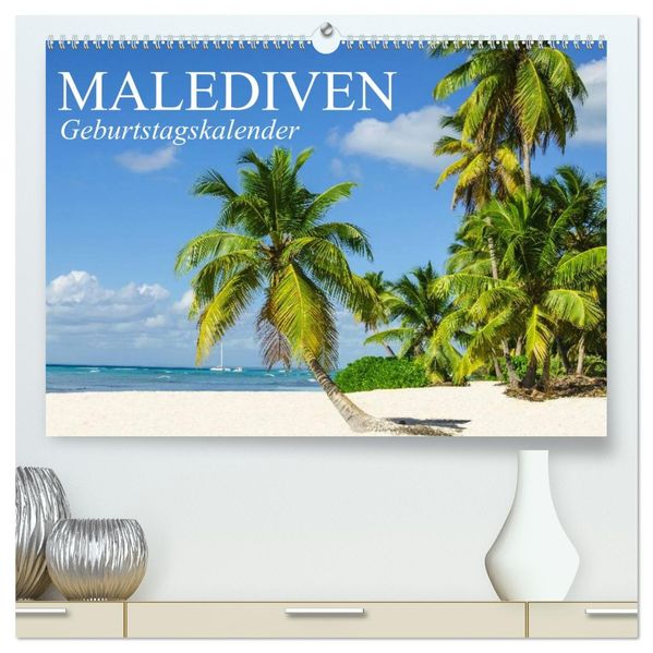 Malediven (hochwertiger Premium Wandkalender 2027 DIN A2 quer) Kunstdruck in Hochglanz