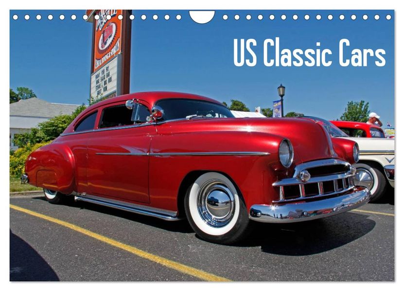 US Classic Cars (Wall Calendar 2027 DIN A4 landscape) CALVENDO 12 Month Wall Calendar