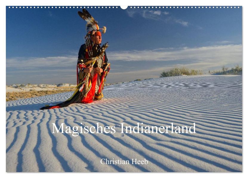 Magisches Indianerland (Wandkalender 2027 DIN A2 quer) CALVENDO Monatskalender