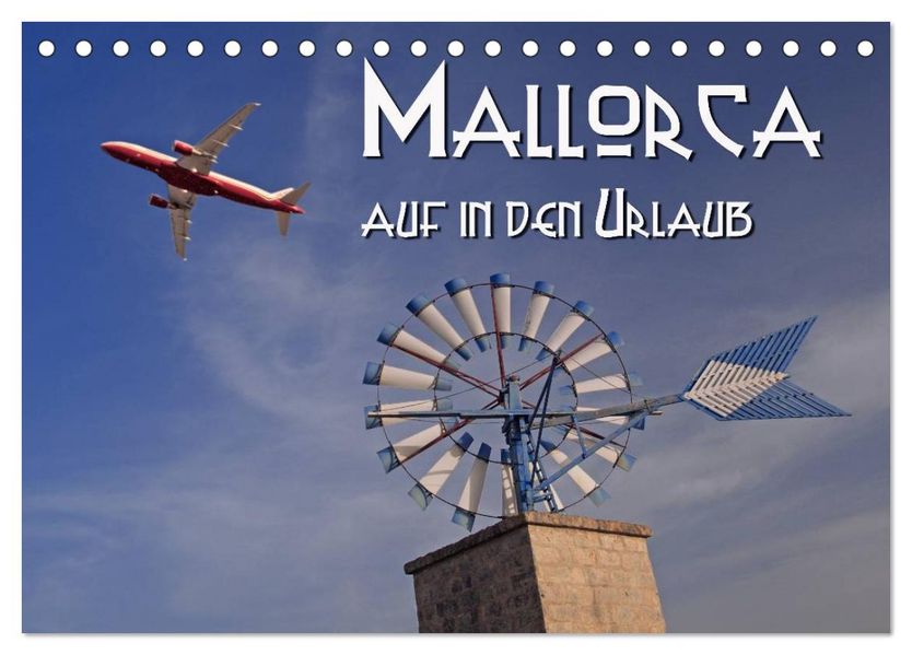 Mallorca - auf in den Urlaub (Tischkalender 2027 DIN A5 quer) CALVENDO Monatskalender