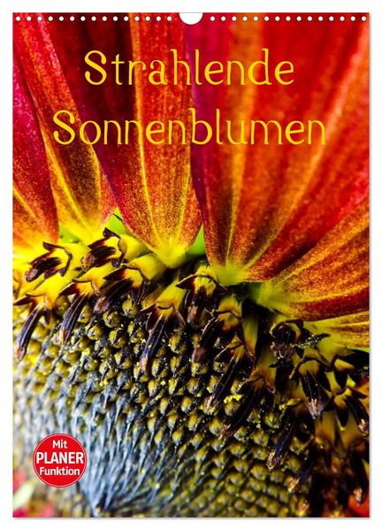 Strahlende Sonnenblumen (Wandkalender 2027 DIN A3 hoch) CALVENDO Monatskalender