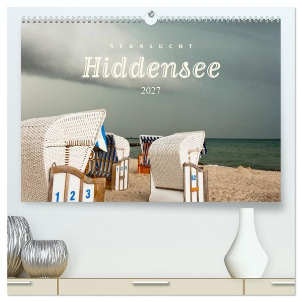 Sehnsucht Hiddensee 2027 (hochwertiger Premium Wandkalender 2027 DIN A2 quer) Kunstdruck in Hochglanz