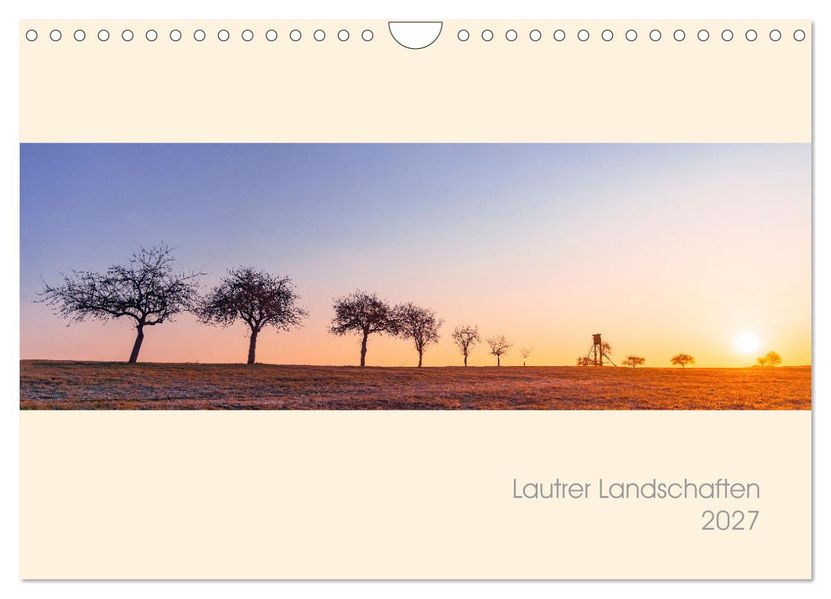 Lautrer Landschaften 2027 (Wandkalender 2027 DIN A4 quer) CALVENDO Monatskalender
