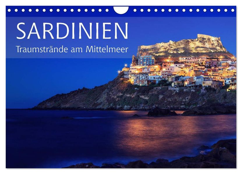 Sardinien - Traumstrände am Mittelmeer (Wandkalender 2027 DIN A4 quer) CALVENDO Monatskalender