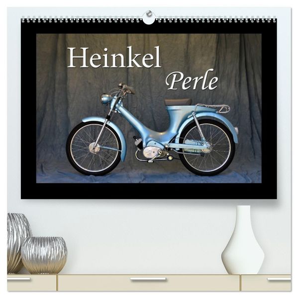 Heinkel Perle (hochwertiger Premium Wandkalender 2027 DIN A2 quer) Kunstdruck in Hochglanz