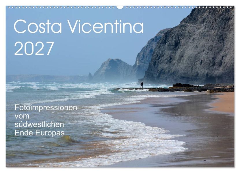 Costa Vicentina (Wandkalender 2027 DIN A2 quer) CALVENDO Monatskalender