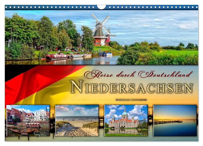 Reise durch Deutschland - Niedersachsen (Wandkalender 2027 DIN A3 quer) CALVENDO Monatskalender