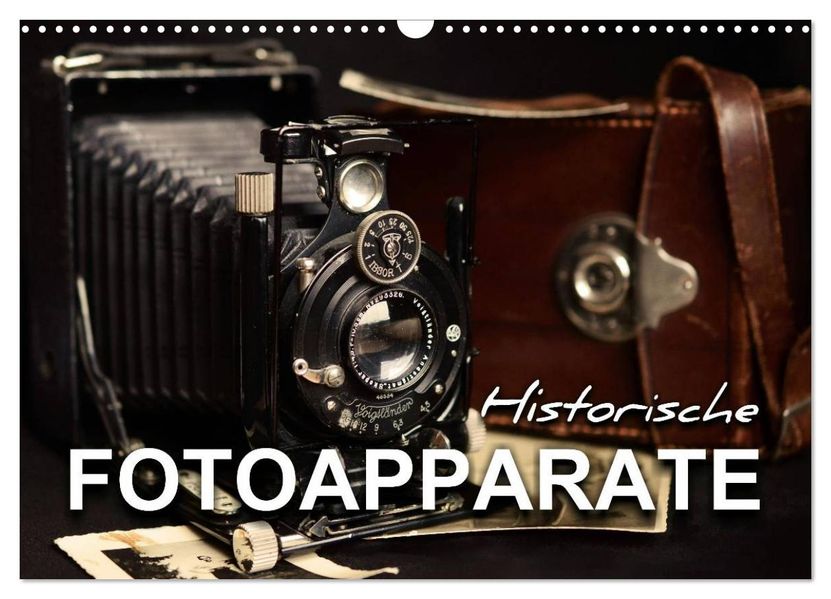 Historische Fotoapparate (Wandkalender 2027 DIN A3 quer) CALVENDO Monatskalender