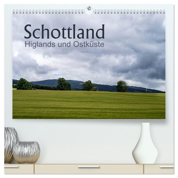 Schottland Highlands und Ostküste (hochwertiger Premium Wandkalender 2027 DIN A2 quer) Kunstdruck in Hochglanz