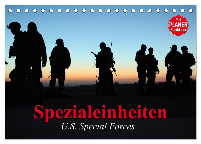 Spezialeinheiten U.S. Special Forces (Tischkalender 2027 DIN A5 quer) CALVENDO Monatskalender