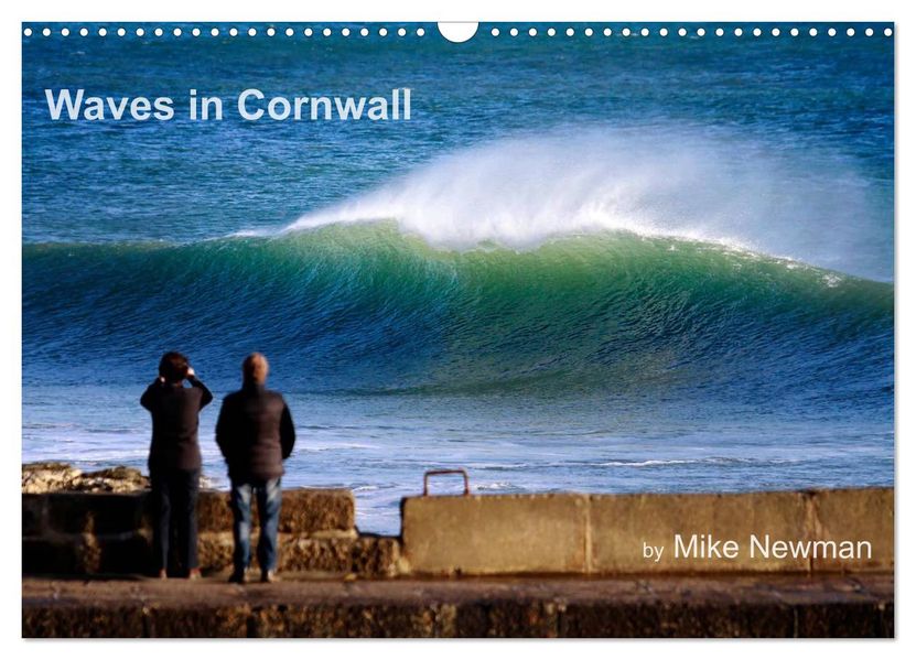 Waves in Cornwall (Wall Calendar 2027 DIN A3 landscape) CALVENDO 12 Month Wall Calendar