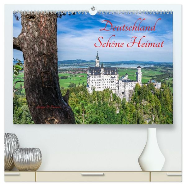 Deutschland Schöne Heimat (hochwertiger Premium Wandkalender 2027 DIN A2 quer) Kunstdruck in Hochglanz