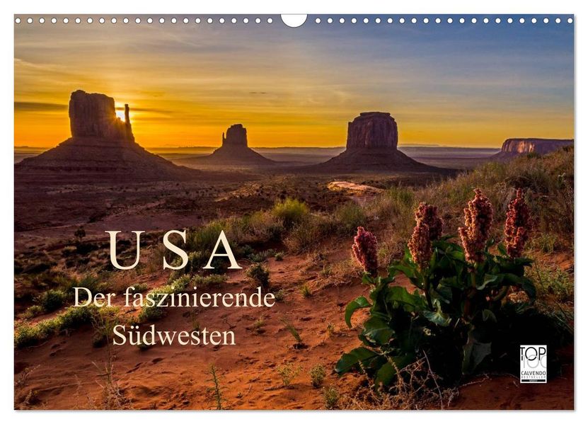 USA Der faszinierende Südwesten (Wandkalender 2027 DIN A3 quer) CALVENDO Monatskalender