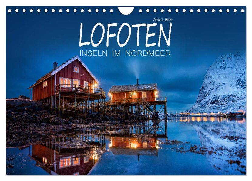 Lofoten - Inseln im Nordmeer (Wandkalender 2027 DIN A4 quer) CALVENDO Monatskalender