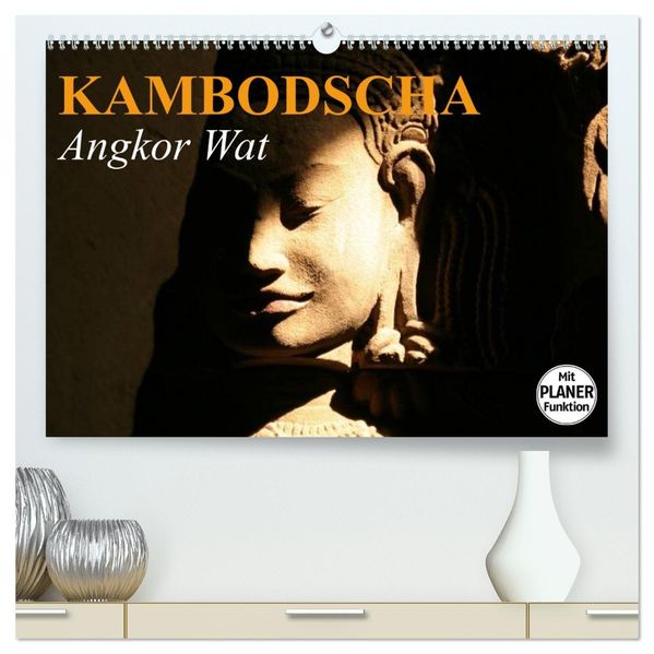 Kambodscha. Angkor Wat (hochwertiger Premium Wandkalender 2027 DIN A2 quer) Kunstdruck in Hochglanz