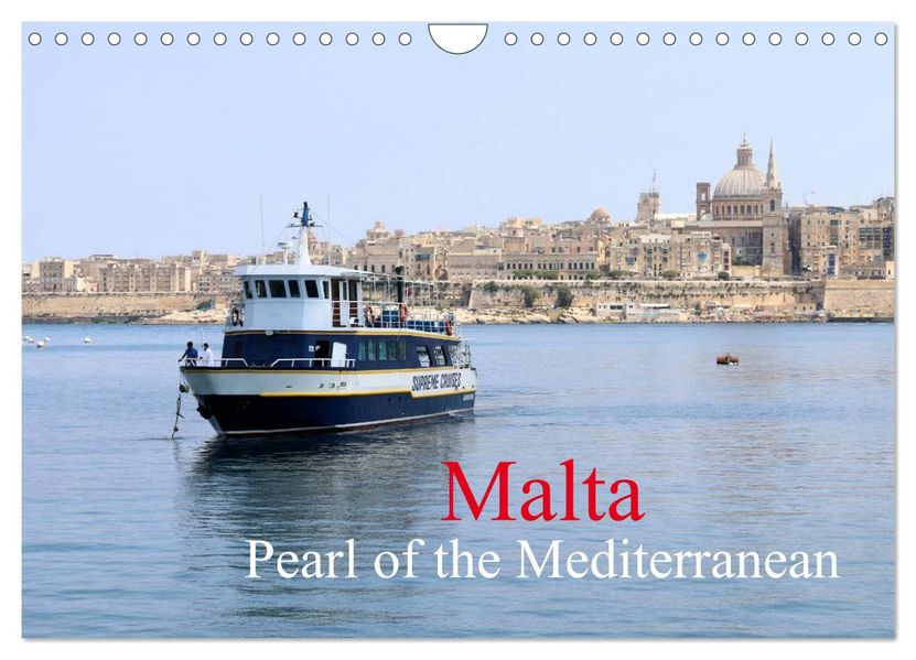 Malta Pearl of the Mediterranean (Wall Calendar 2027 DIN A4 landscape) CALVENDO 12 Month Wall Calendar