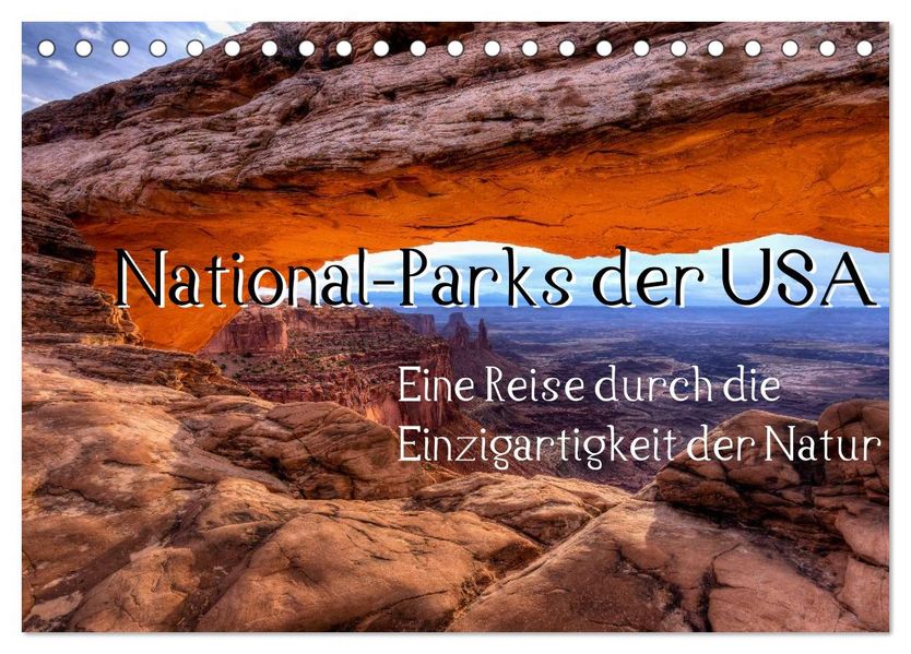 National-Parks der USA (Tischkalender 2027 DIN A5 quer) CALVENDO Monatskalender