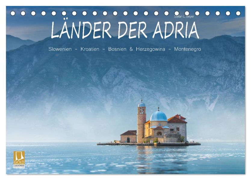 Länder der Adria (Tischkalender 2027 DIN A5 quer) CALVENDO Monatskalender