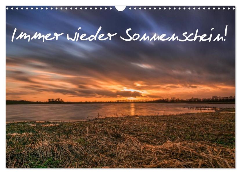 Immer wieder Sonnenschein (Wandkalender 2027 DIN A3 quer) CALVENDO Monatskalender