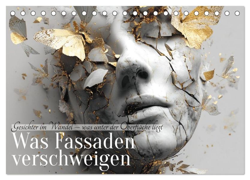 Was Fassaden verschweigen (Tischkalender 2027 DIN A5 quer) CALVENDO Monatskalender