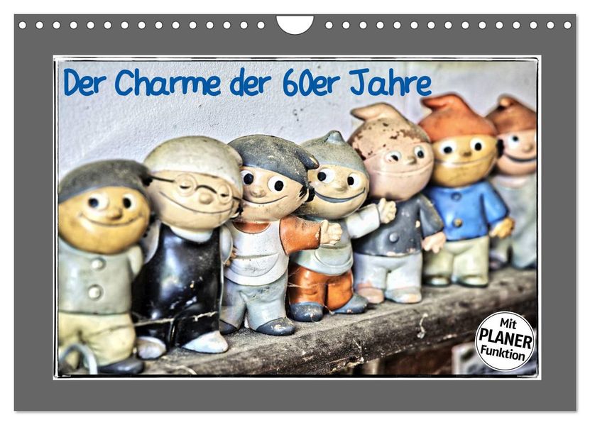 Der Charme der 60er Jahre (Wandkalender 2027 DIN A4 quer) CALVENDO Monatskalender